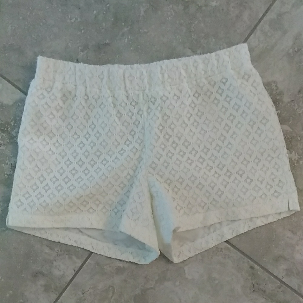 Lace shorts